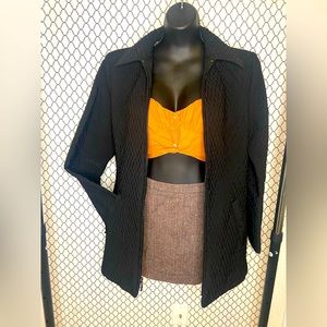 Liz Claiborne Black Coat